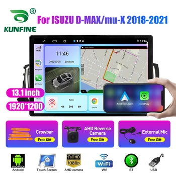 13.1 collu Auto Radio ISUZU D-MAX mu-X 2018-2021 Auto DVD, GPS Navigācija, Stereo Carplay 2 Din Centrālā Multivides Android Auto