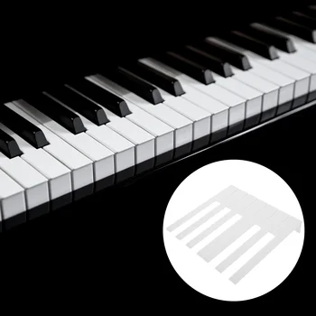 52 Gab Klavierēm Balto Taustiņu Ādas Vertikālā Piederumi Klaviatūras Keytops par Vertikālā Piederumi Akrila